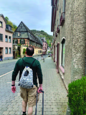 John & Kristen Schils Europe 2019 Bacharach, Germany - Rhine River