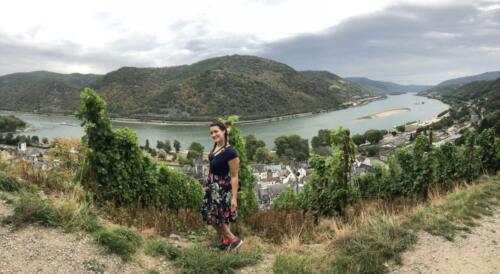 John & Kristen Schils Europe 2019 Bacharach, Germany - Rhine River