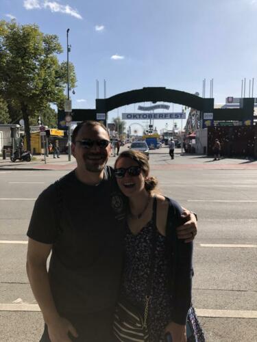 Kristen & John Schils - Munich, Germany Oktoberfest