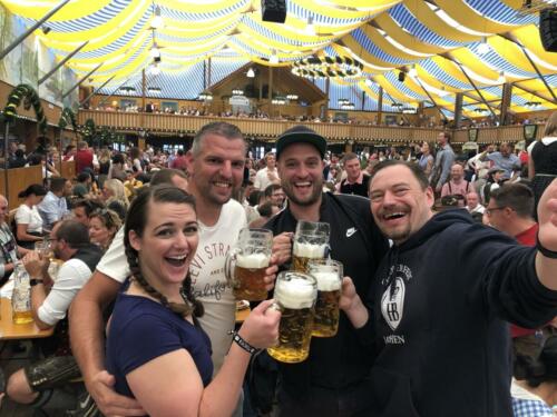 Kristen & John Schils - Munich, Germany - Oktoberfest