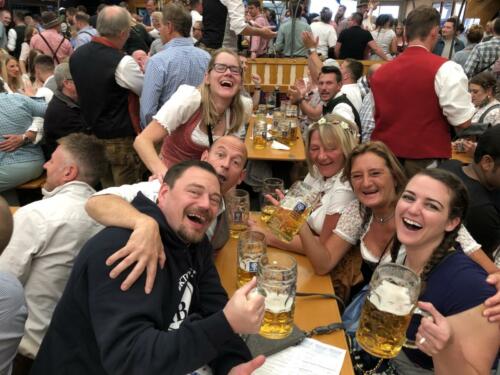 Kristen & John Schils - Munich, Germany - Oktoberfest