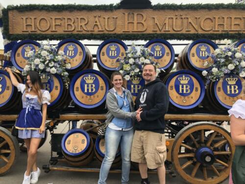 Kristen & John Schils - Munich, Germany - Oktoberfest