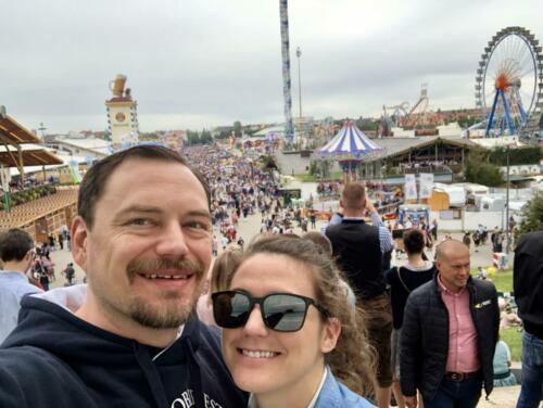 Kristen & John Schils - Munich, Germany - Oktoberfest