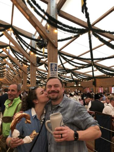 Kristen & John Schils - Munich, Germany - Oktoberfest