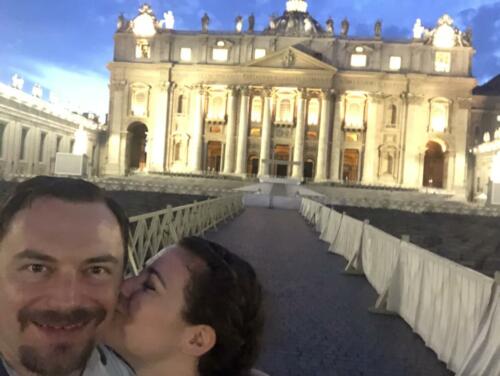 John & Kristen Schils - Vatican City, Rome, Italy