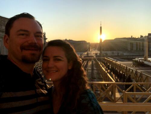 John & Kristen Schils - Vatican City, Rome, Italy