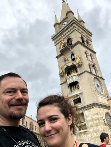 John & Kristen Schils - RCI Cruise - Sicily, Messina, Italy