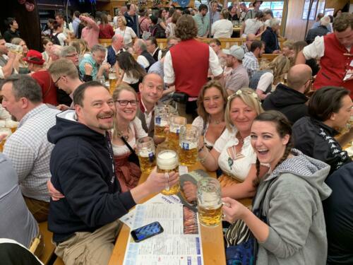 Kristen & John Schils - Munich, Germany - Oktoberfest