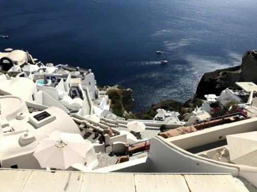 John & Kristen Schils - RCI Cruise - Santorini, Greece