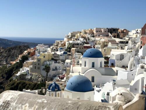 John & Kristen Schils - RCI Cruise - Santorini, Greece