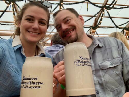 Kristen & John Schils - Munich, Germany - Oktoberfest