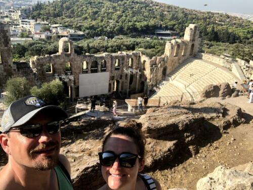 John & Kristen Schils - RCI Cruise - Athens, Greece