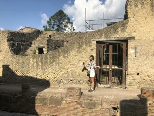 Kristen & John Schils - RCI Cruise - Naples, Herculaneum, Underground, Italy