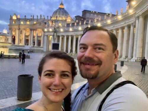 John & Kristen Schils - Vatican City, Rome, Italy