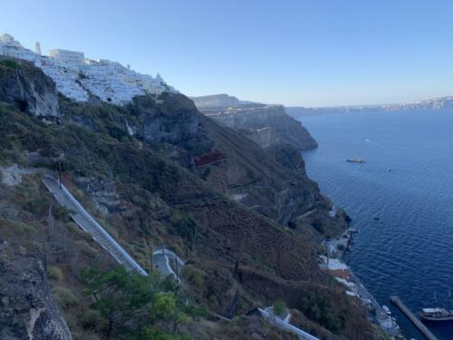 John & Kristen Schils - RCI Cruise - Santorini, Greece