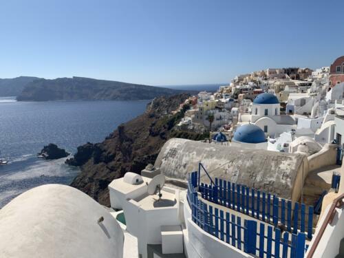 John & Kristen Schils - RCI Cruise - Santorini, Greece